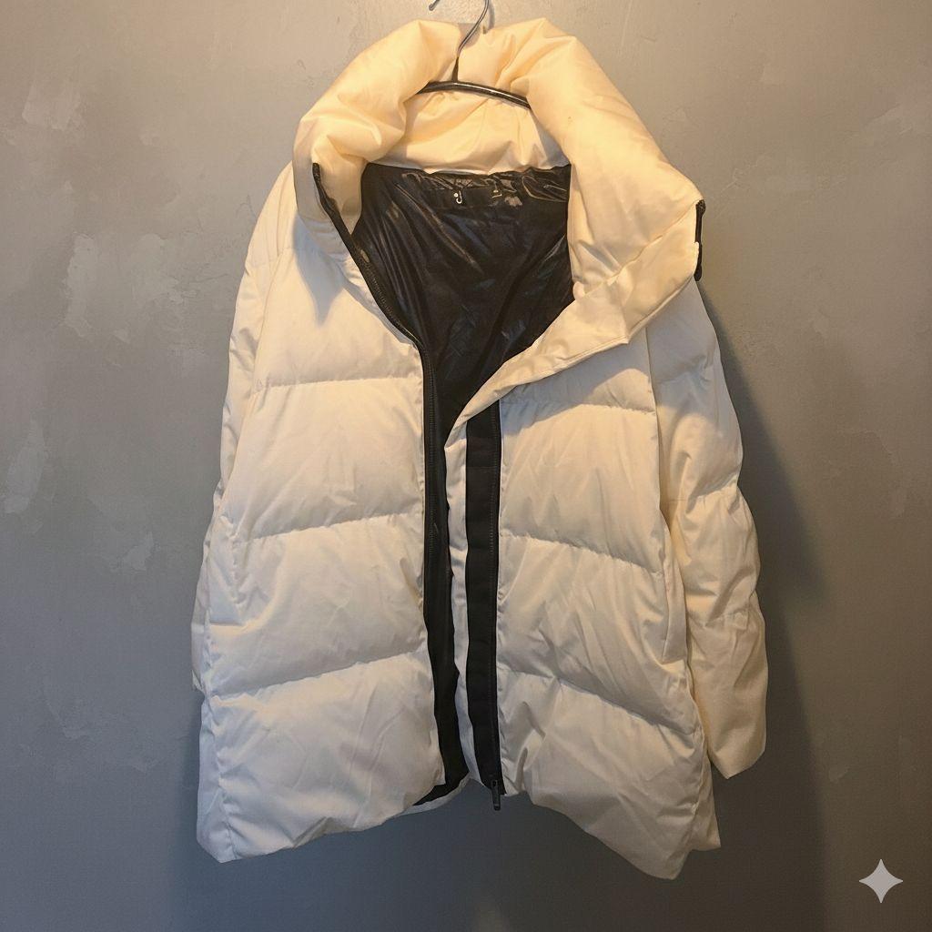 UNIQLO +J オフホワイト ダウンジャケット XLサイズ - メルカリ