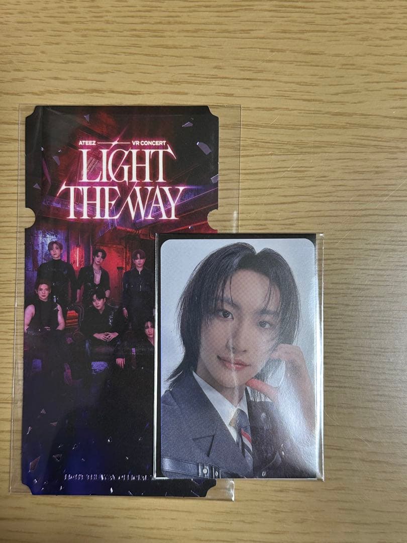 ATEEZ LIGHT THE WAY VR CONCERT スペシャルカード