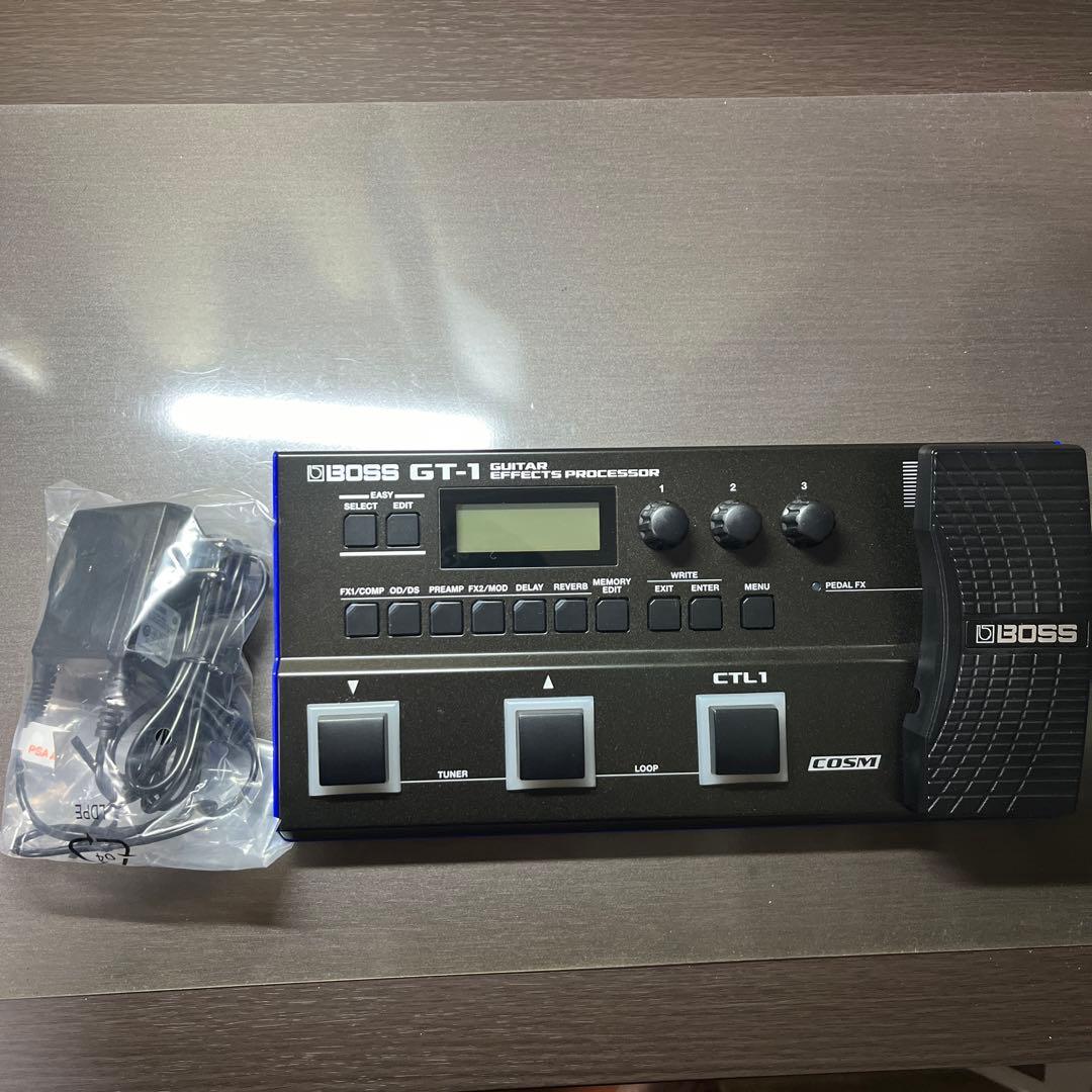 【美品】BOSS GT-1 ACアダプター・電池付き