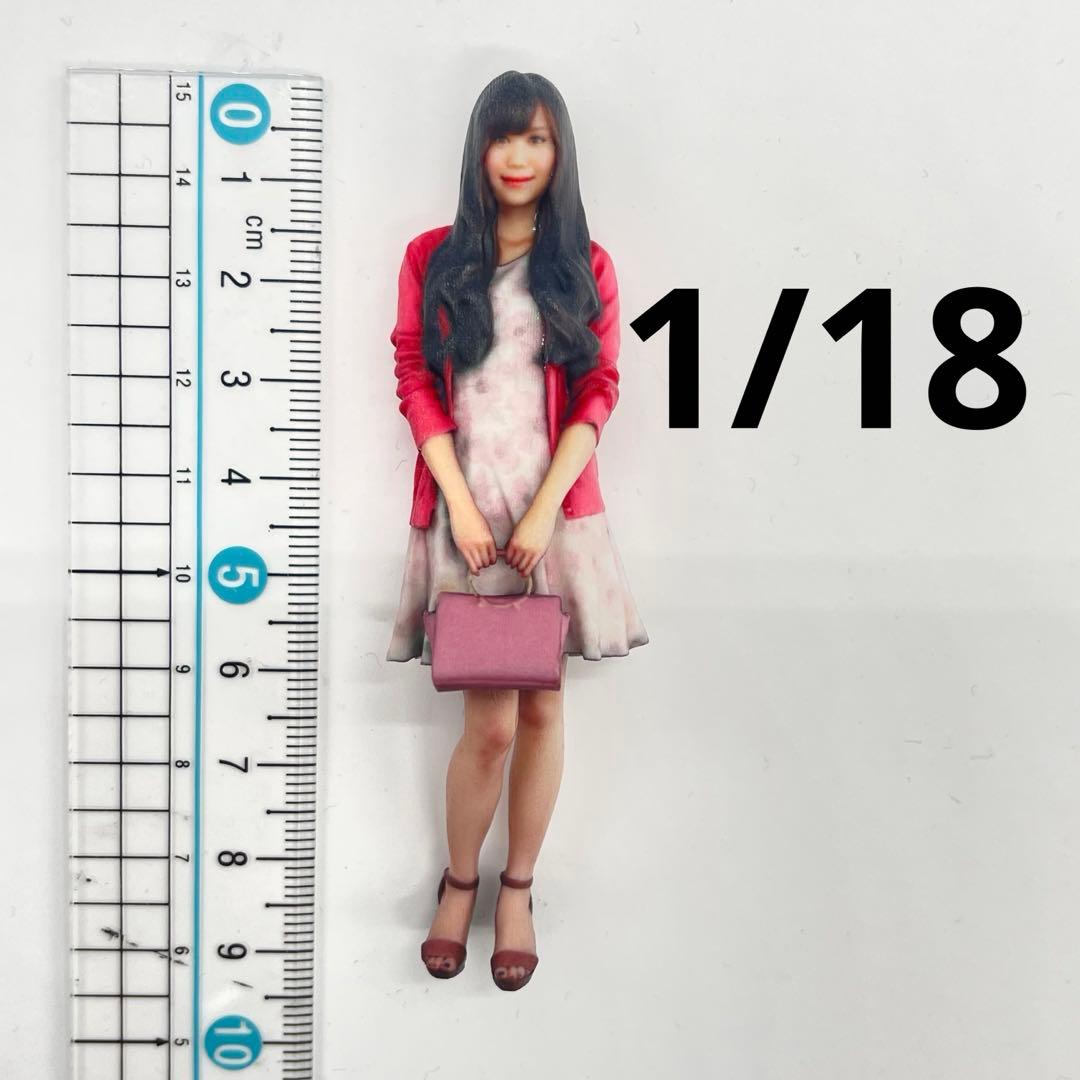 1/18 フィギュア　リアルフィギュア　完成品　ミニカーに　ドールハウスに