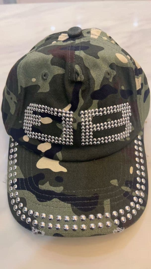 BEEDEN BD スタッズ ダメージキャップ マルチカラー 未使用 迷彩#11