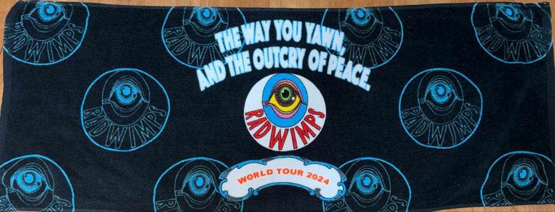 RADWIMPS ワールドツアータオル 2024 - メルカリ