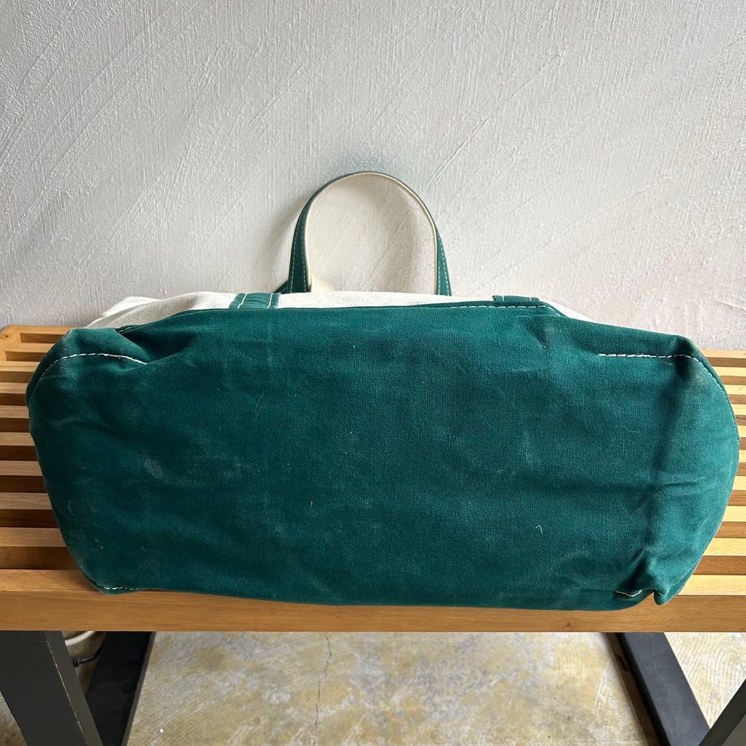 90S L.L.Bean ロングハンドル トートバッグ グリーン ラージ