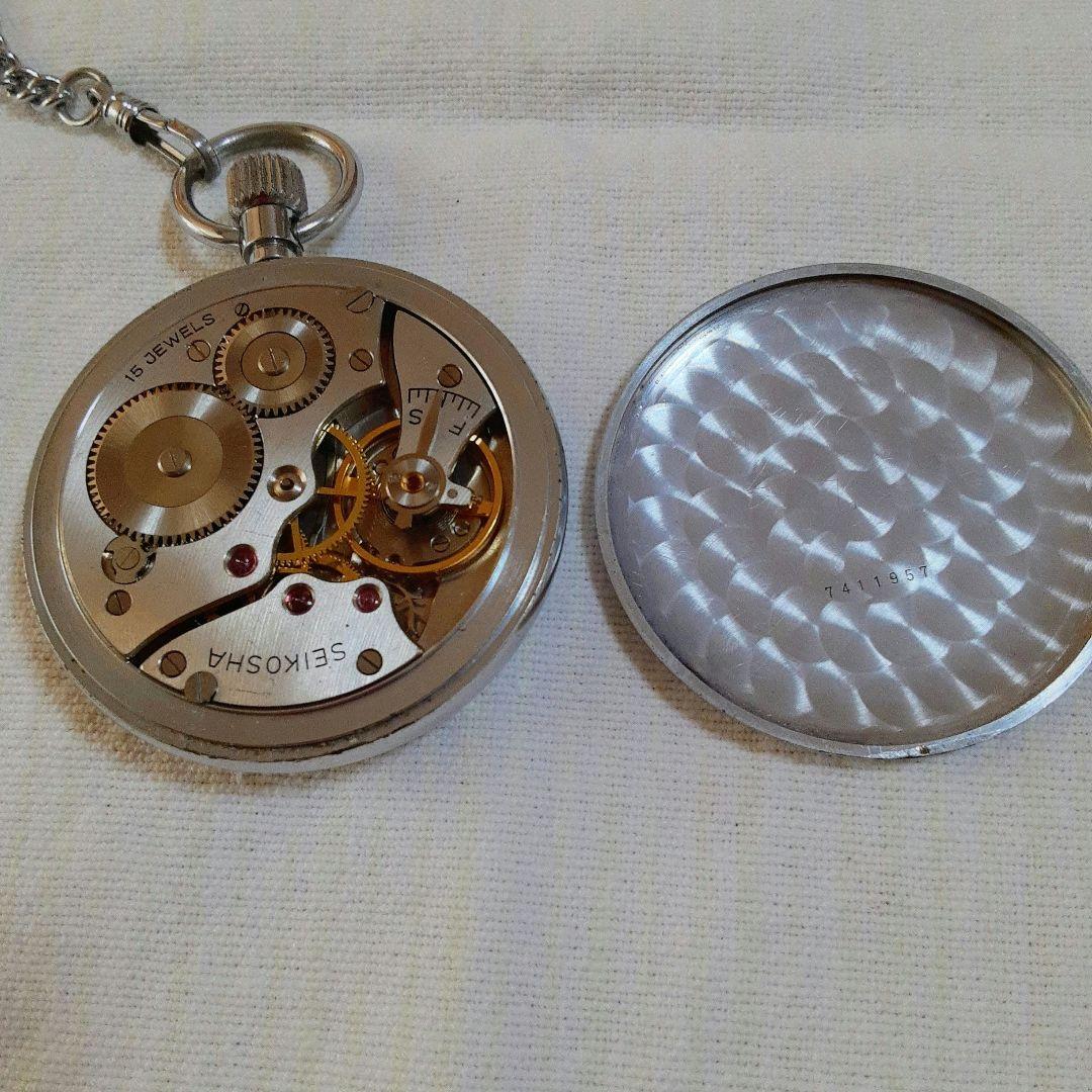 クッキー様ご依頼SEIKO PRECISION 昭和42年懐中時計15 石 - メルカリ