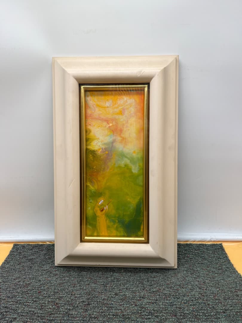 MARCESTEL（マークエステル）　天国の庭　油絵　絵画　f625