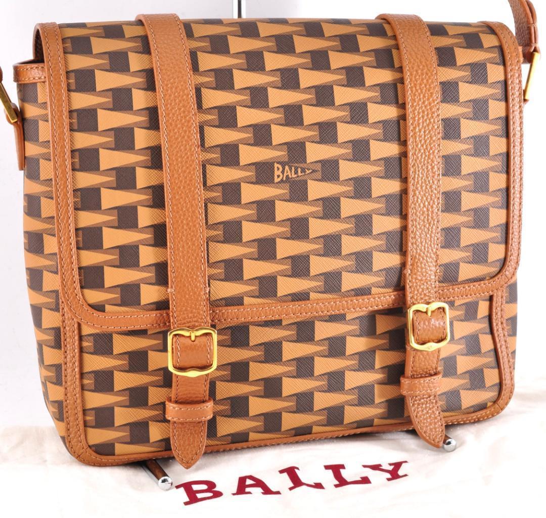 未使用品 BALLY バリー Gamesロゴ メッセンジャーバッグ 保存袋付
