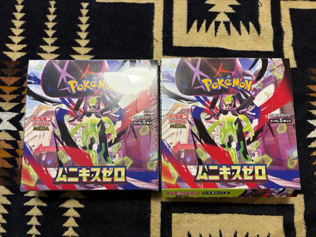 早い者勝ちポケモンカードゲーム ムニキスゼロ 1BOX 30パック - メルカリ
