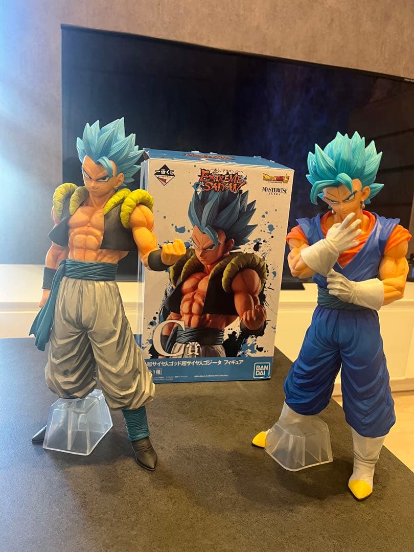 超サイヤ人ゴッドSSゴジータ ベジット1番くじフィギュア 2体セット