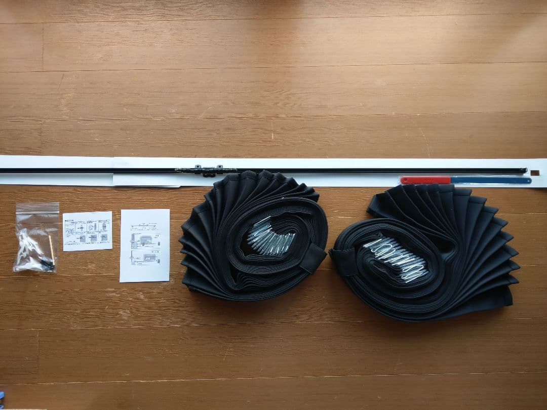 ハイエースミドルルーフ用センターカーテン☆S-GL用☆間仕切り☆1級遮光