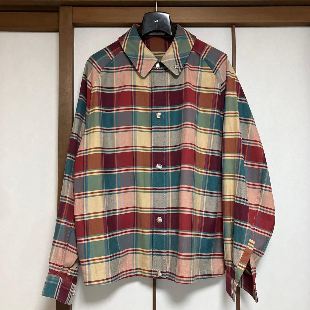 THE RERACS チェックブルゾン　サイズ48