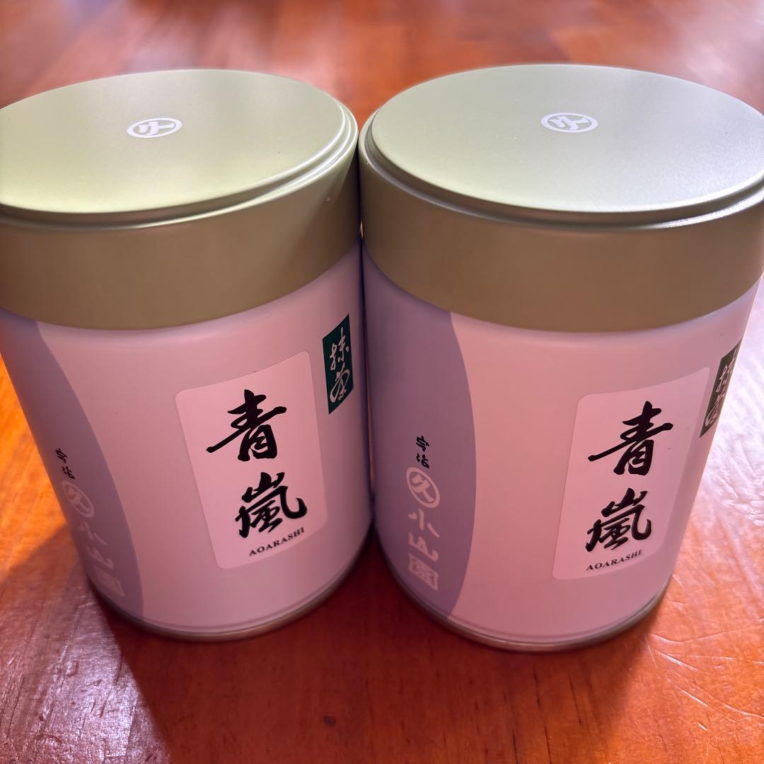 丸久小山園　抹茶　青嵐100g2缶