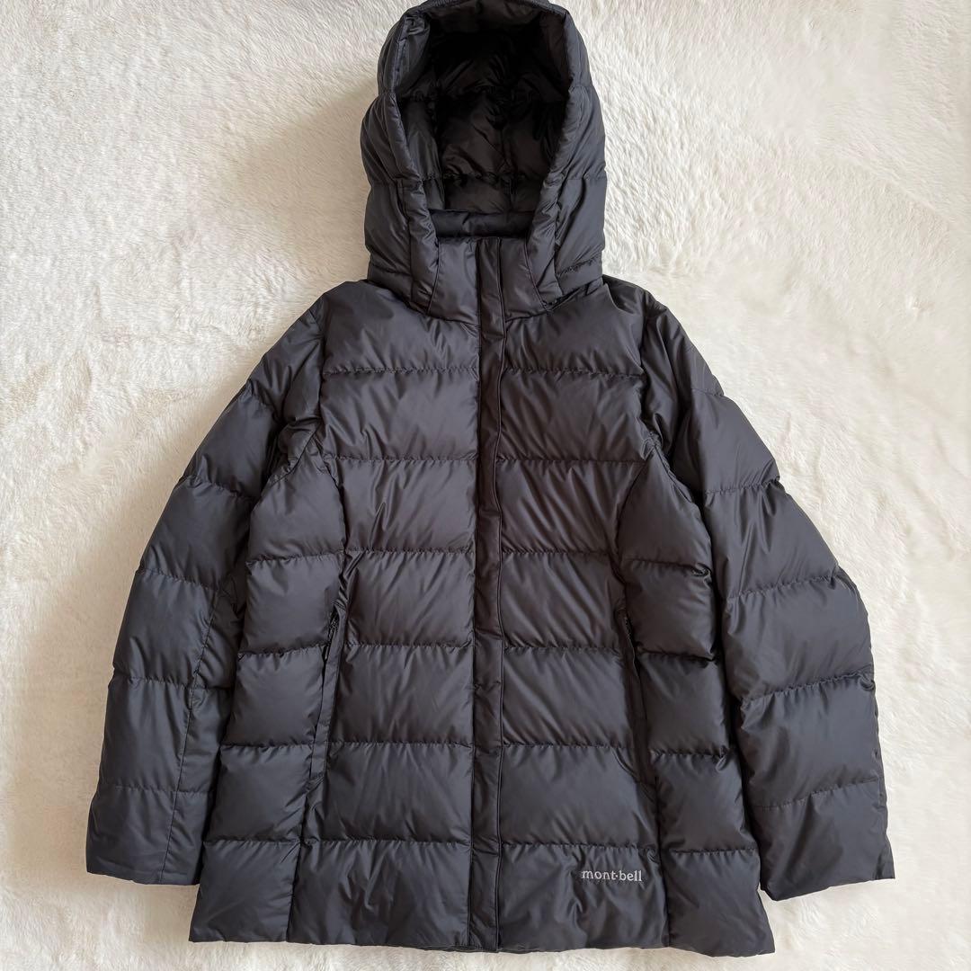 【未使用✨】 モンベル 現行完売品 ブラック トラベルダウンパーカ XLサイズ