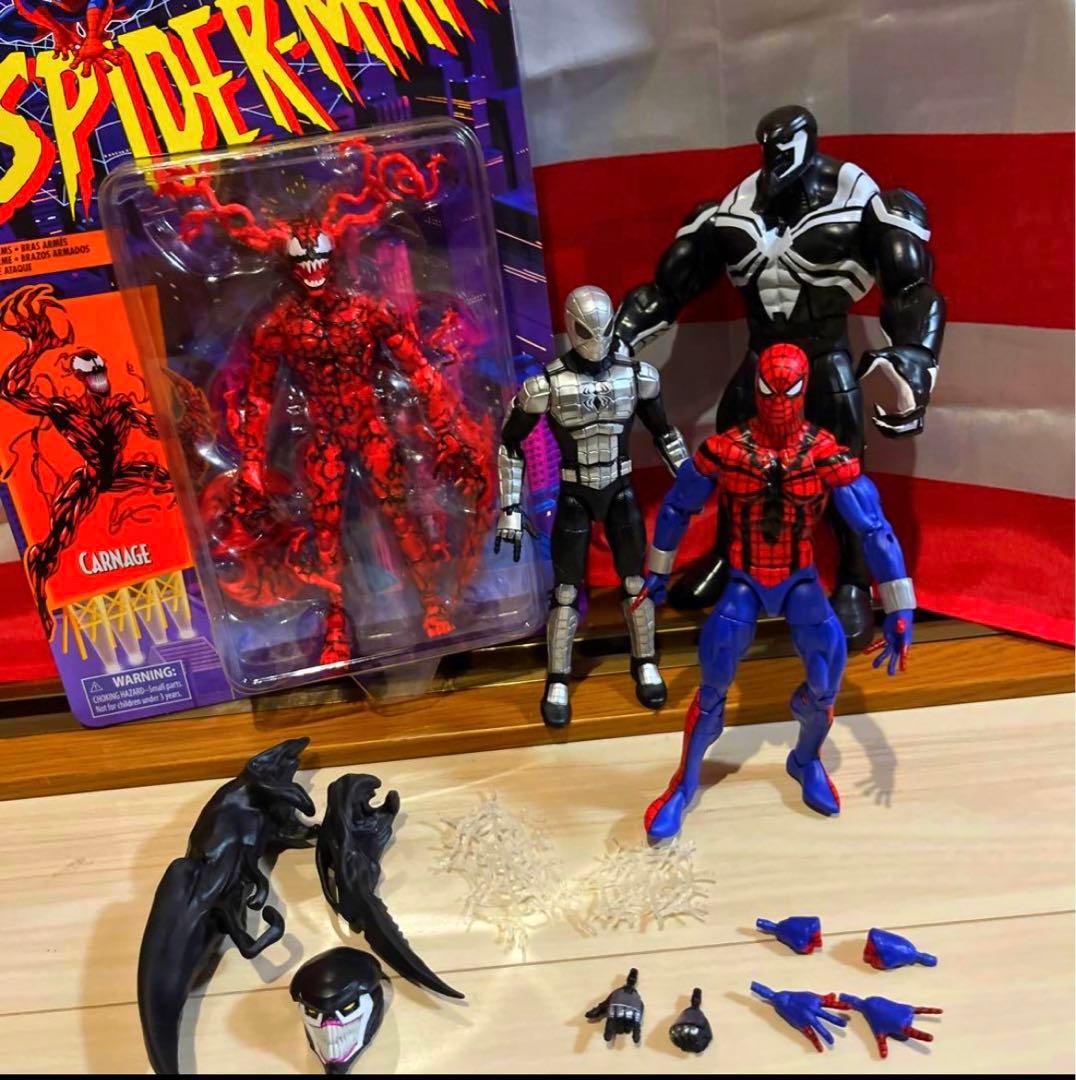 マーベルレジェンド スパイダーマン 6インチ まとめ売り ヴェノム カーネイジ Amazon | MARVEL マーベル レジェンドシリーズ ヴェノム 6インチ