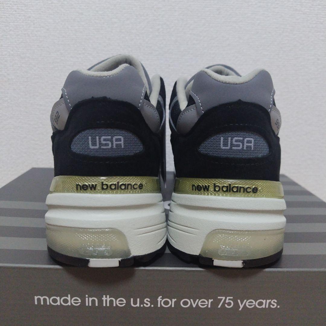 新品未使用品　ニューバランス　M992EB 27.5cm 箱あり
