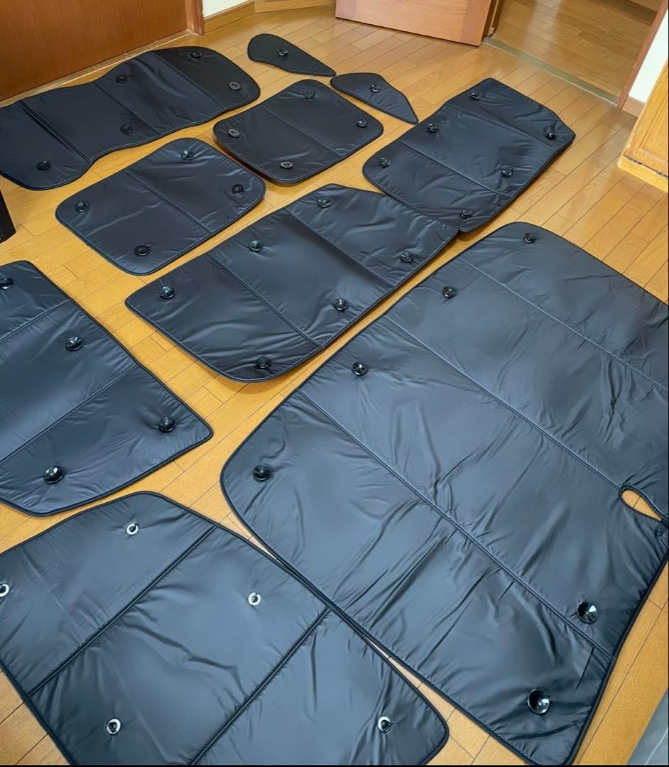 ノア80系　ヴォクシー80系　対応　サンシェード　美品　全窓フルセット　車中泊