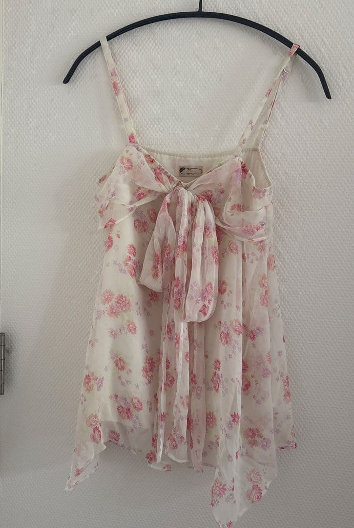 リズリサ　シフォン　花柄　キャミソール　希少