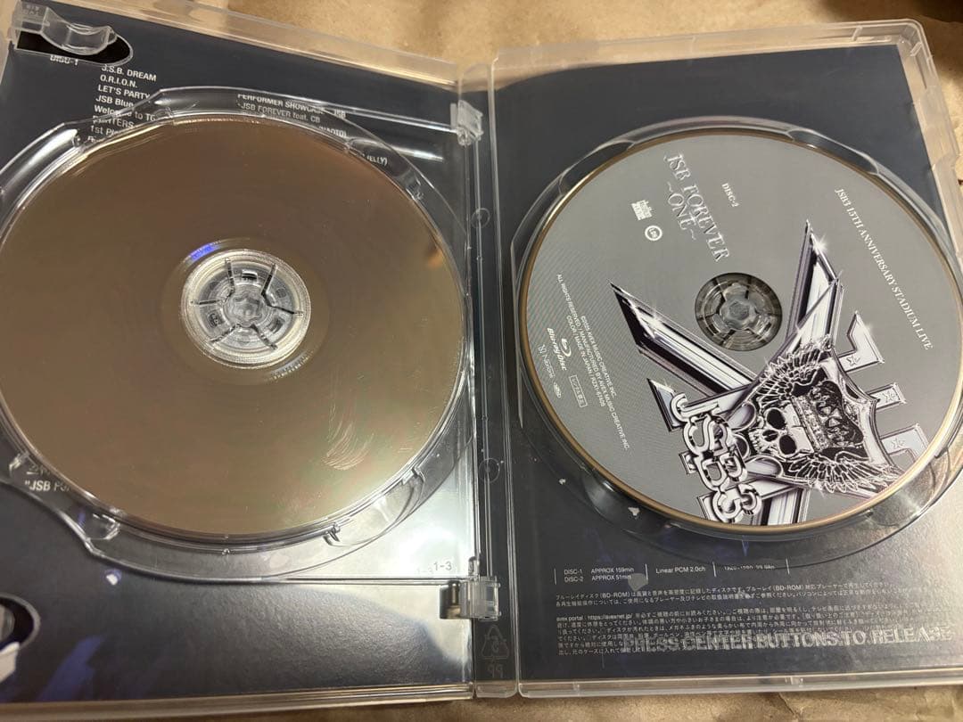 三代目 JSB FOREVERONEスタジアム FC限定 Blu-ray - メルカリ