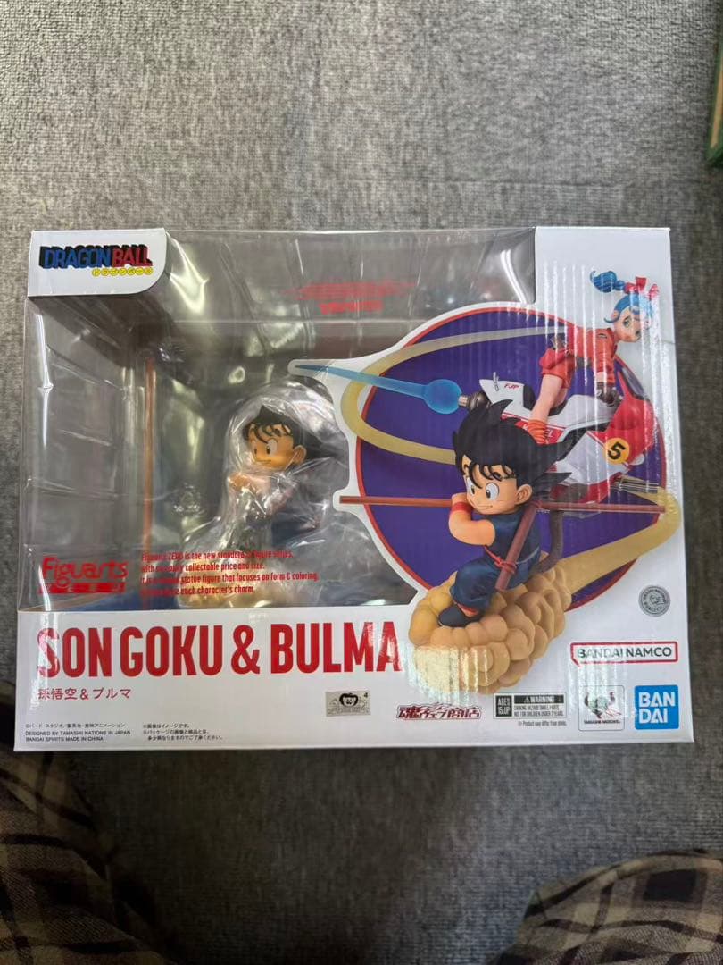 フィギュアーツZERO 孫悟空＆ブルマ（輸送箱未開封）
