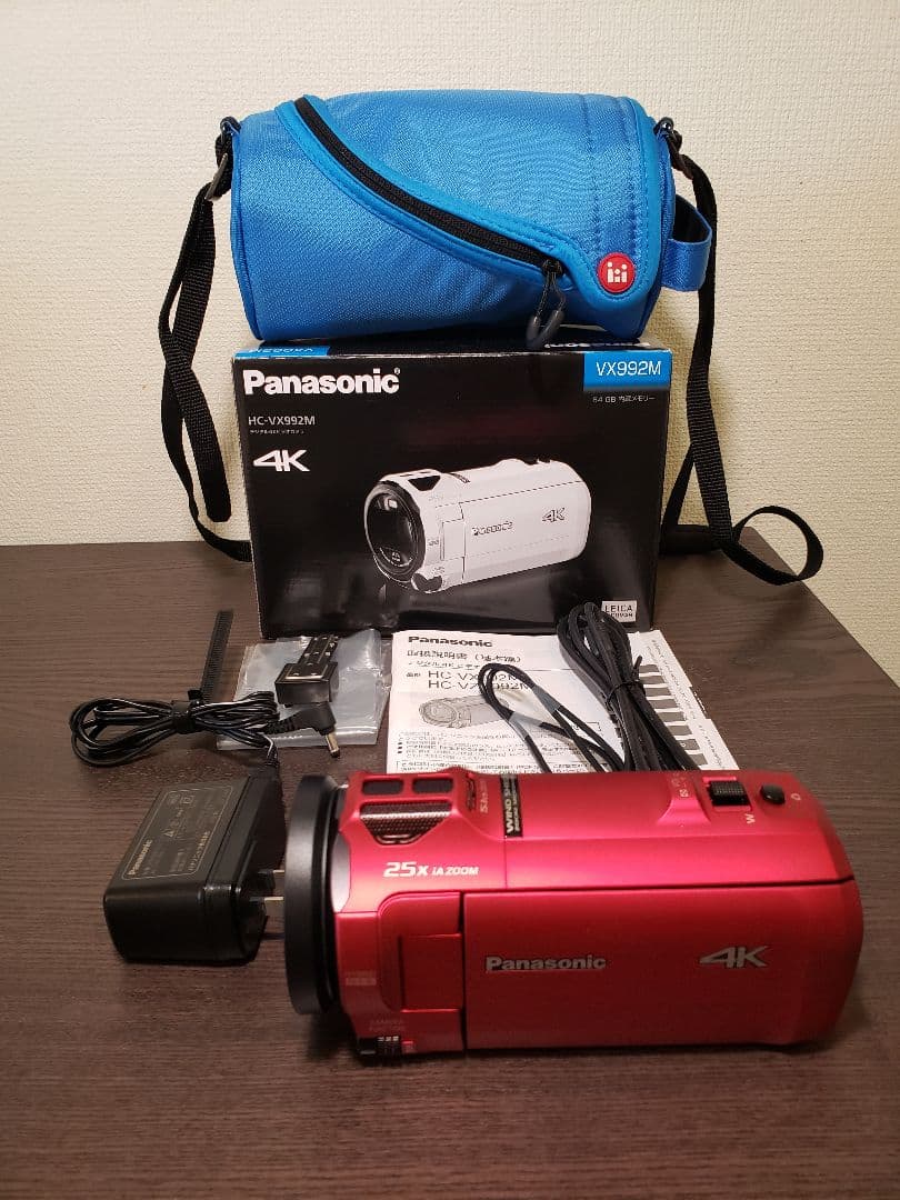 Panasonic HC-VX992M 4K ビデオカメラ