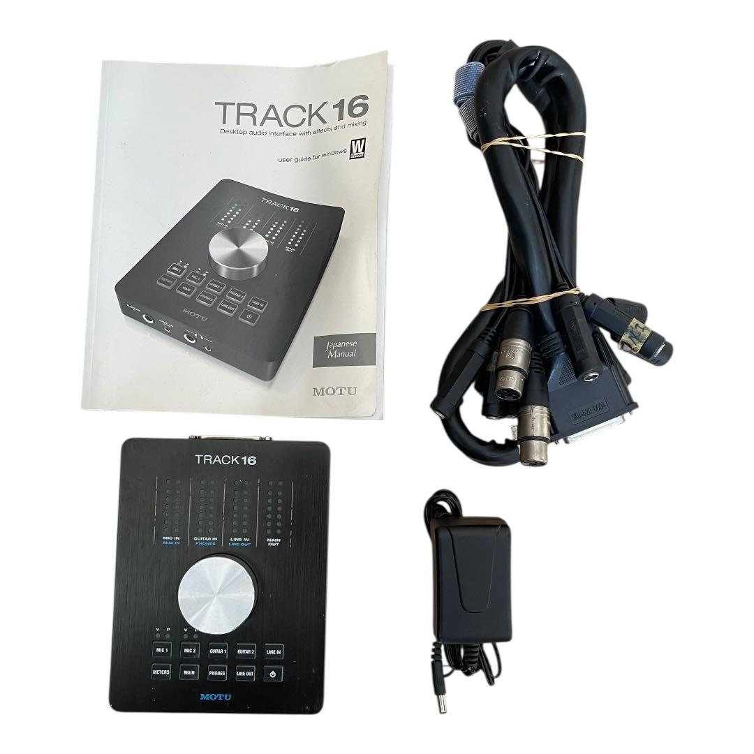MOTU オーディオインターフェース TRACK16 現状品 Amazon.co.jp: MOTU Track16 16イン14アウト Firewire / USB2