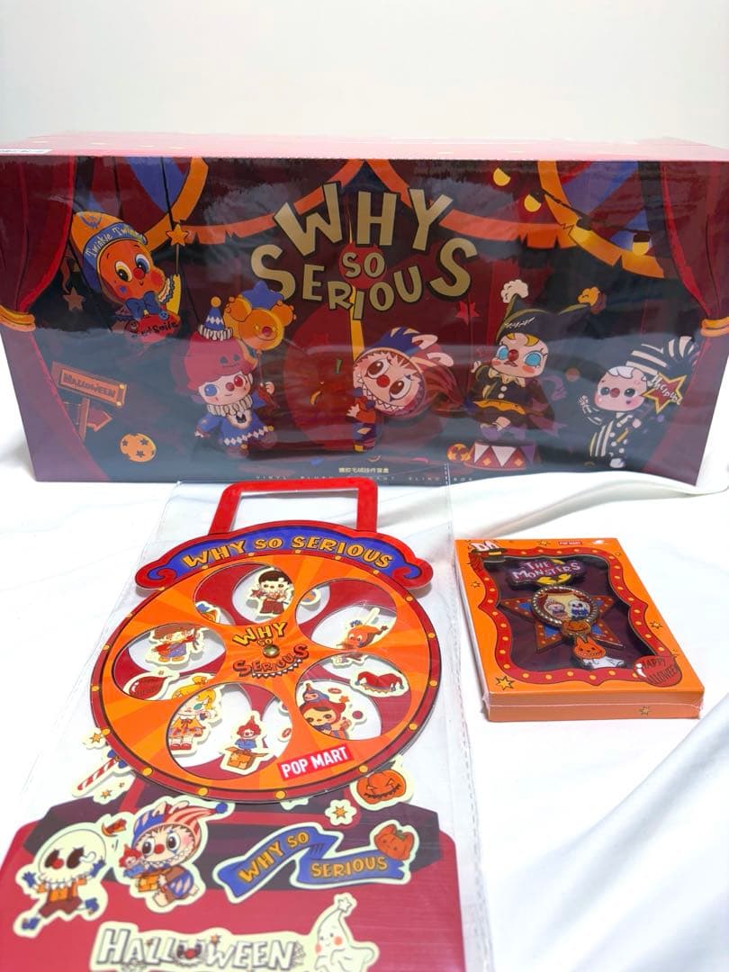 【ノベルティ付】ポップマート WHY SO SERIOUS ぬいぐるみ アソート 楽天市場】POP MART（ポップマート） Why So Serious Series Vinyl