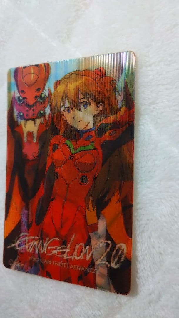 エヴァンゲリオン 新劇場版序、破 3Dカード 初号機 綾波レイ 式波