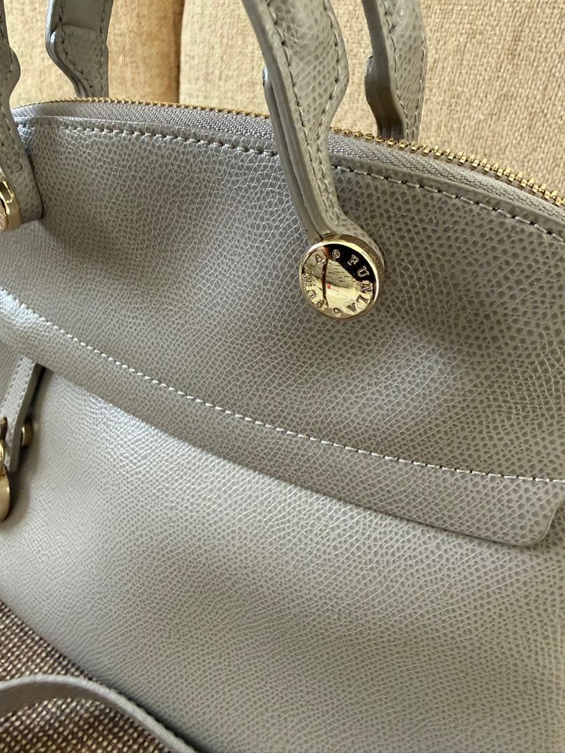 ◇格安◇ FURLA フルラ パイパー 2Way グレージュ - メルカリ