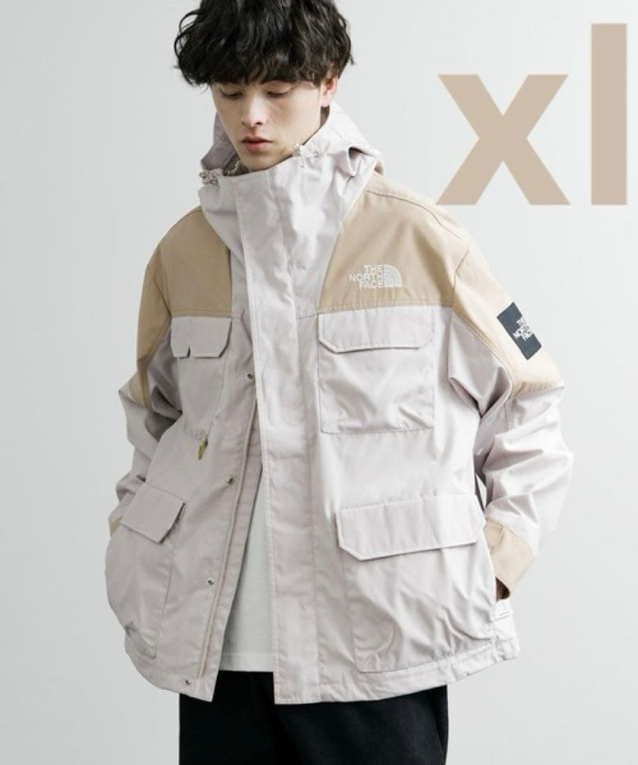 正規品★新品 XL 韓国 ノースフェイス フード付 マウンテンジャケット