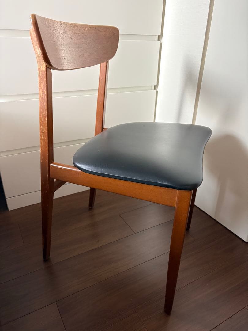 ダークブラウン 木製チェア アンティーク ヴィンテージ ビンテージ