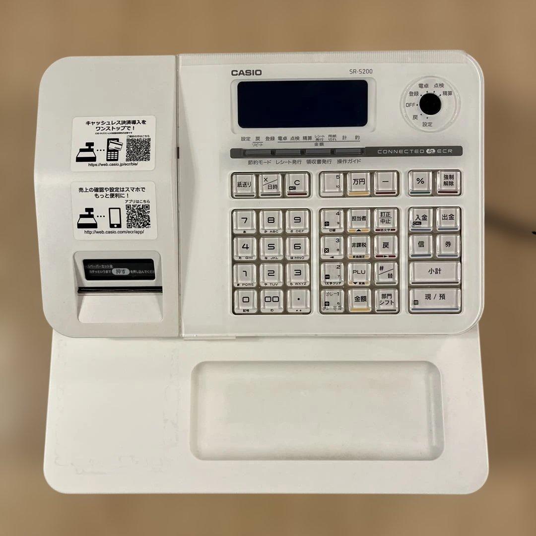 CASIO 電子レジスター SR-S200 ーEX Bluetooth対応