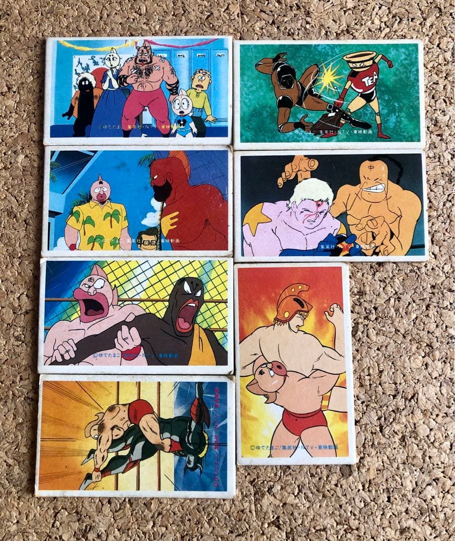 キン肉マン めんこ メンコ 角メンコ 昭和レトロ 7枚 - メルカリ