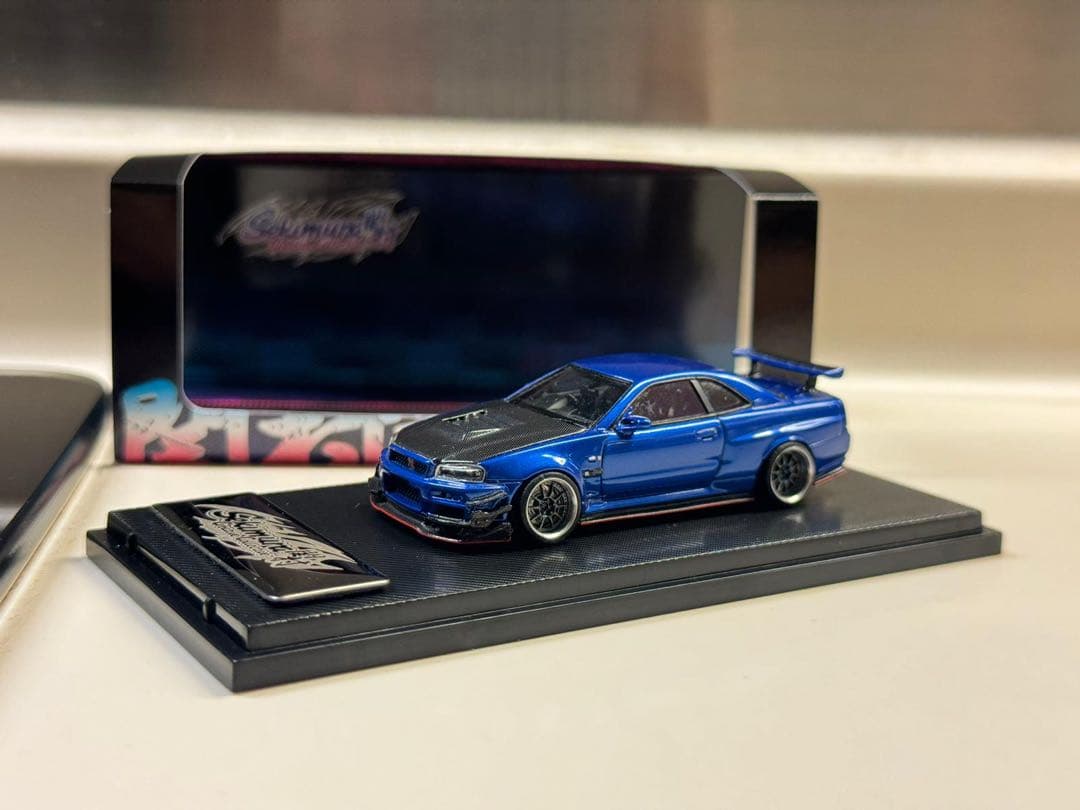 1/64 改 Nismo GTR R34 関村 Work