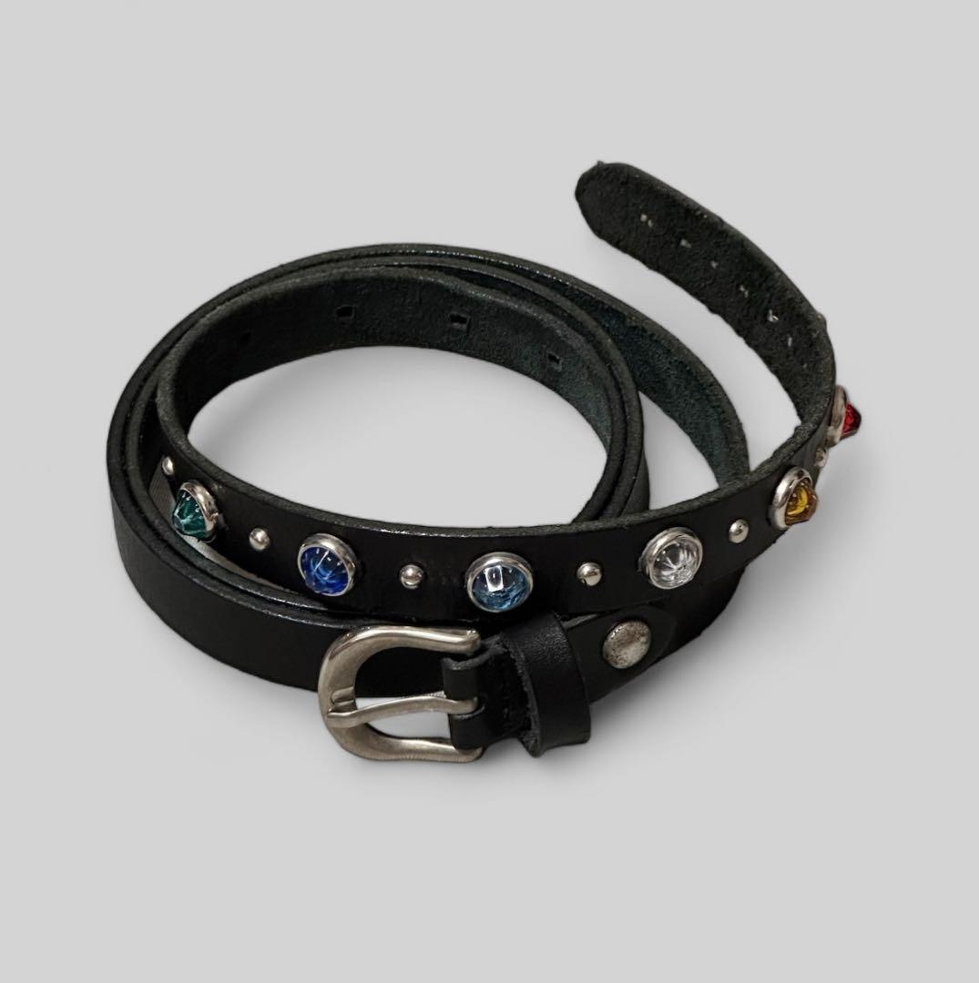 レザーナロースタッズベルト TSY × CALEE風 - メルカリ