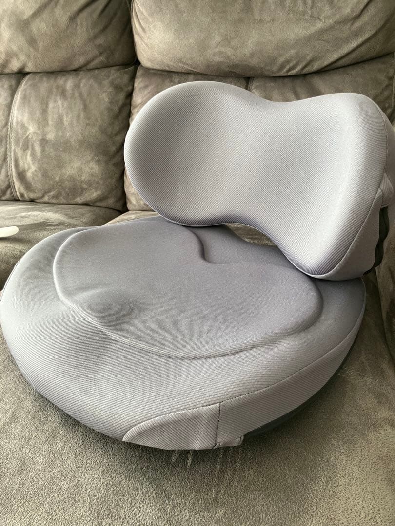 EXGEL HU03 グレー 姿勢矯正クッション