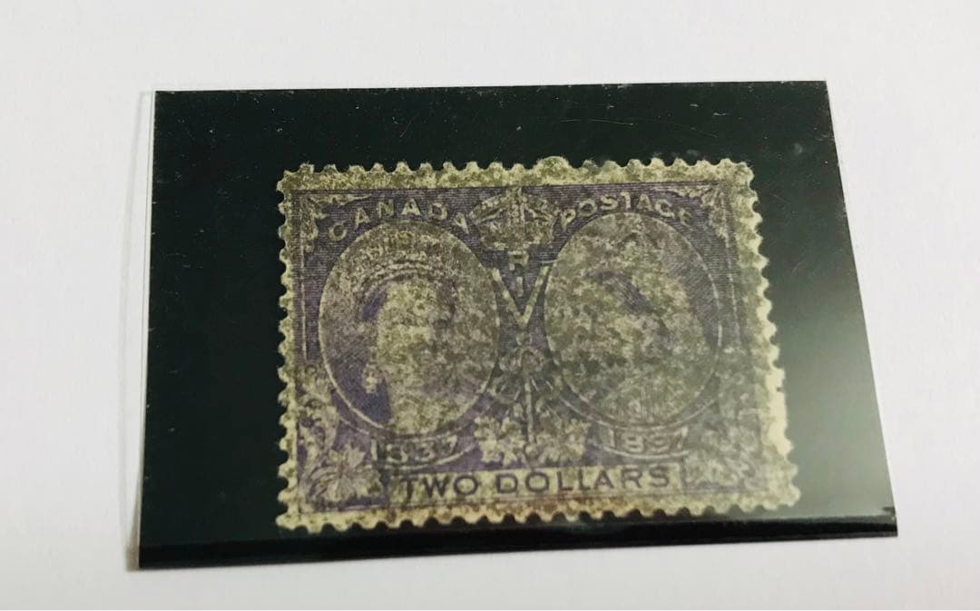 紫ジュビレオ　1897年　2ドル切手 伝統色シリーズ 第2集 82円郵便切手のデータ