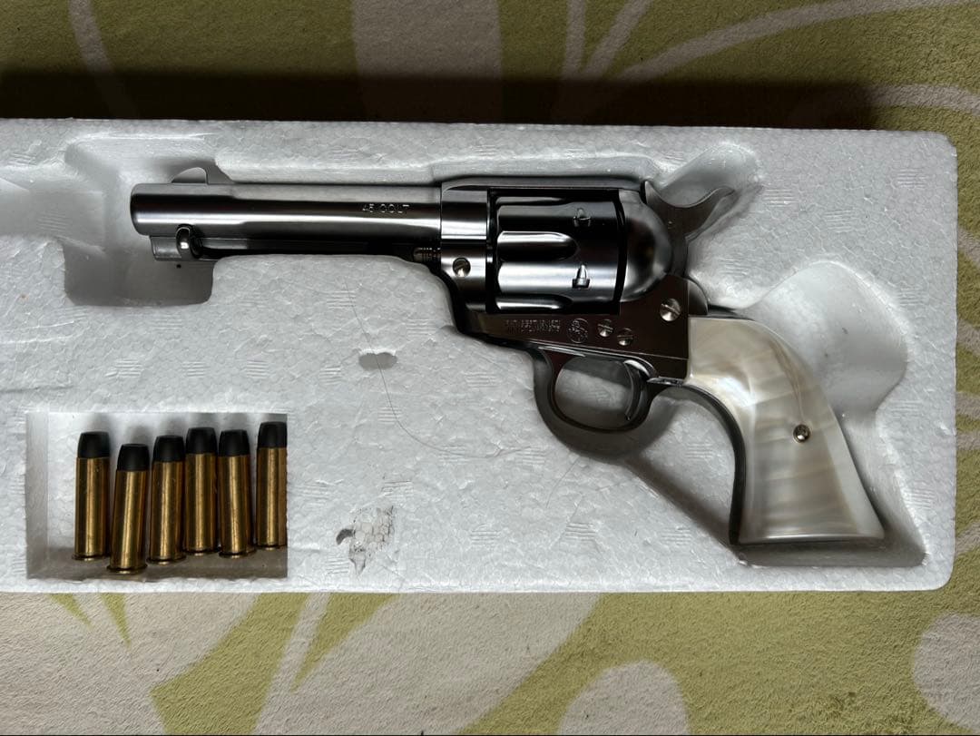 マルシンコルト45 S A Aシルバー6ミリ B B弾