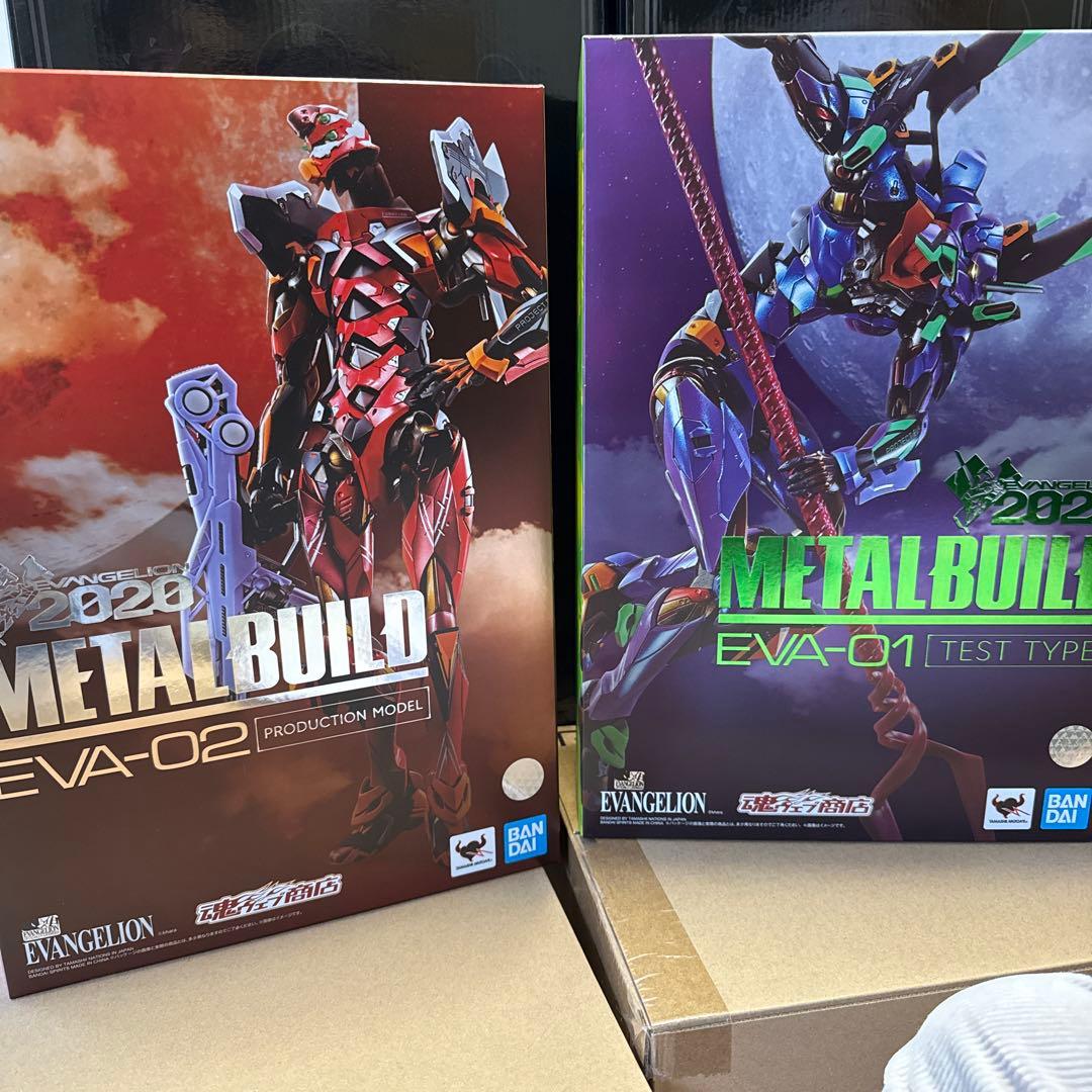 LBUILD (メタルビルド) エヴァンゲリオン初号機・２号機まとめ売り