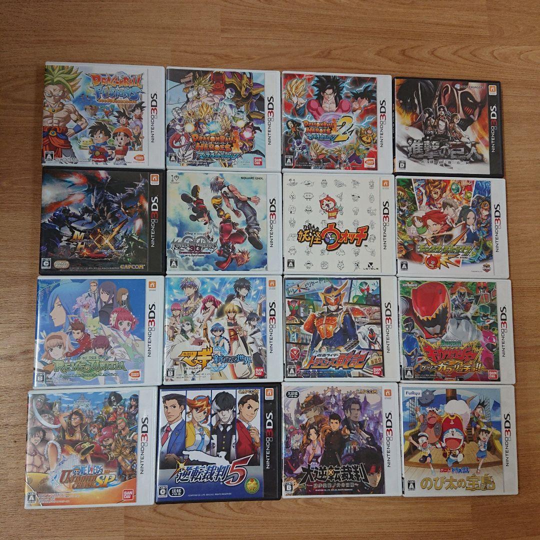 ニンテンドー3DS ゲームソフト16本まとめ売りセット - メルカリ