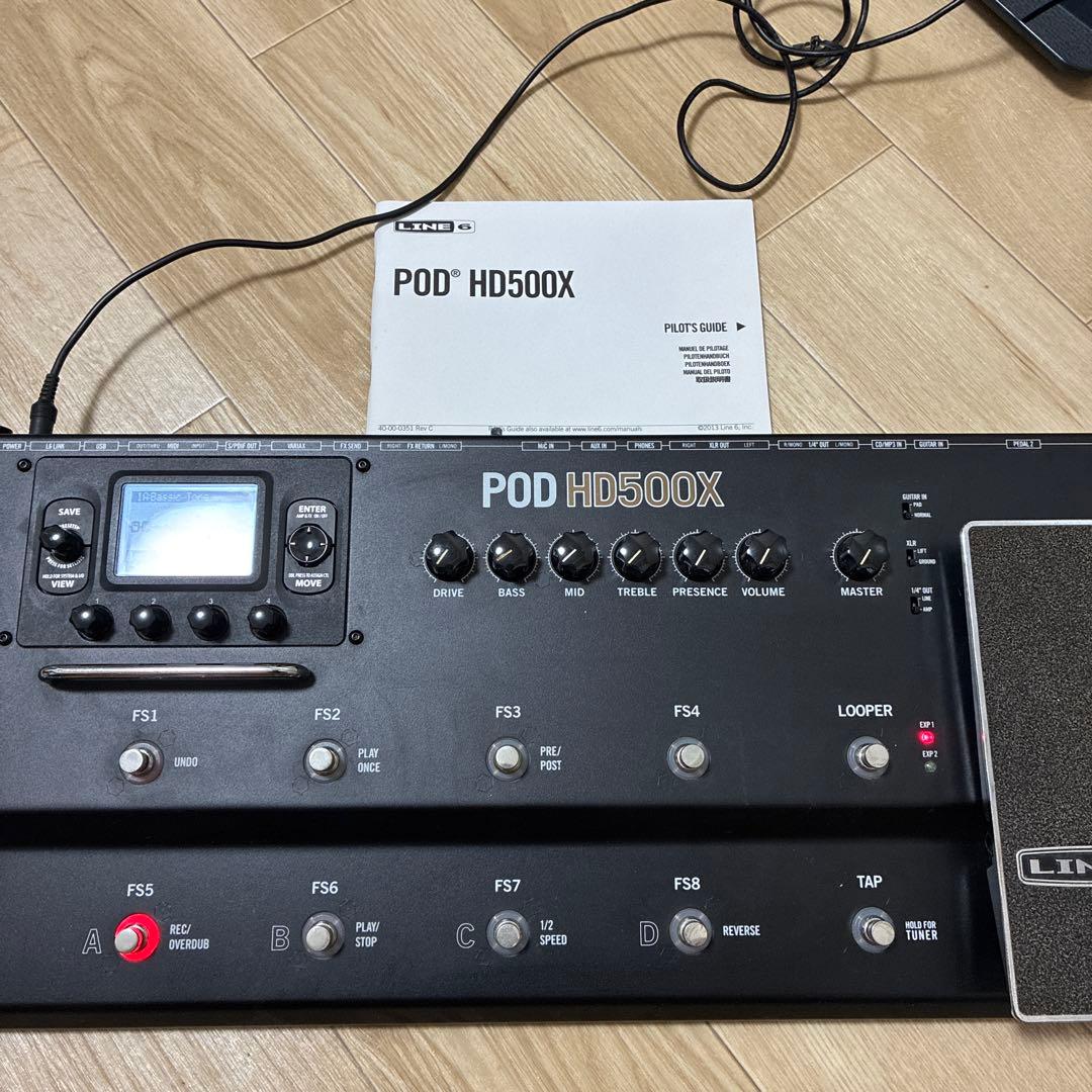LINE6 POD HD500X マルチエフェクター