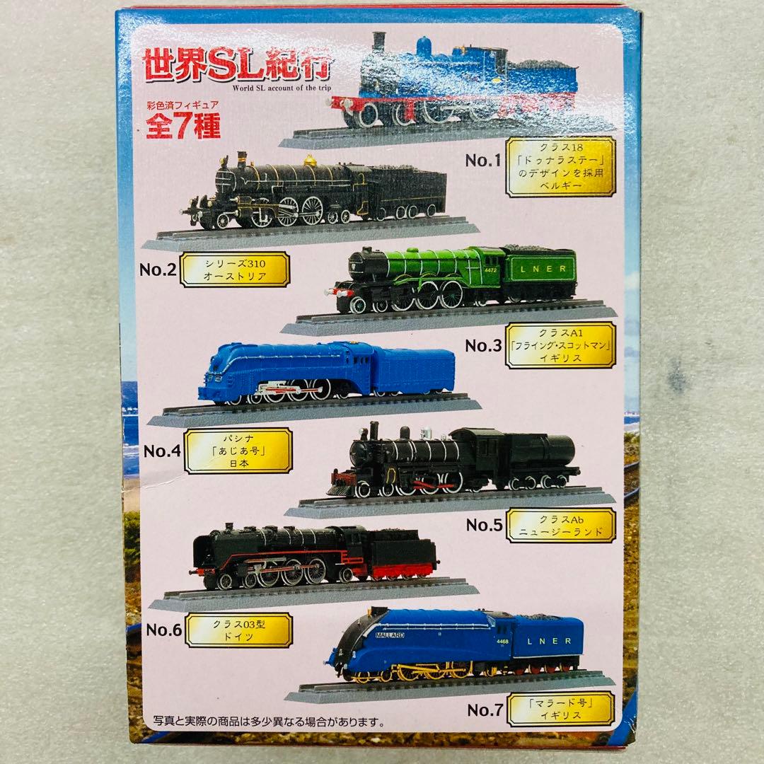 コンプリートセット/7個】フルタ 世界SL紀行 鉄道模型 フィギュア