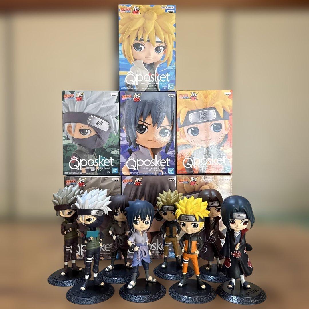 ★Qposket★NARUTO疾風伝-フィギュア 8体セット-