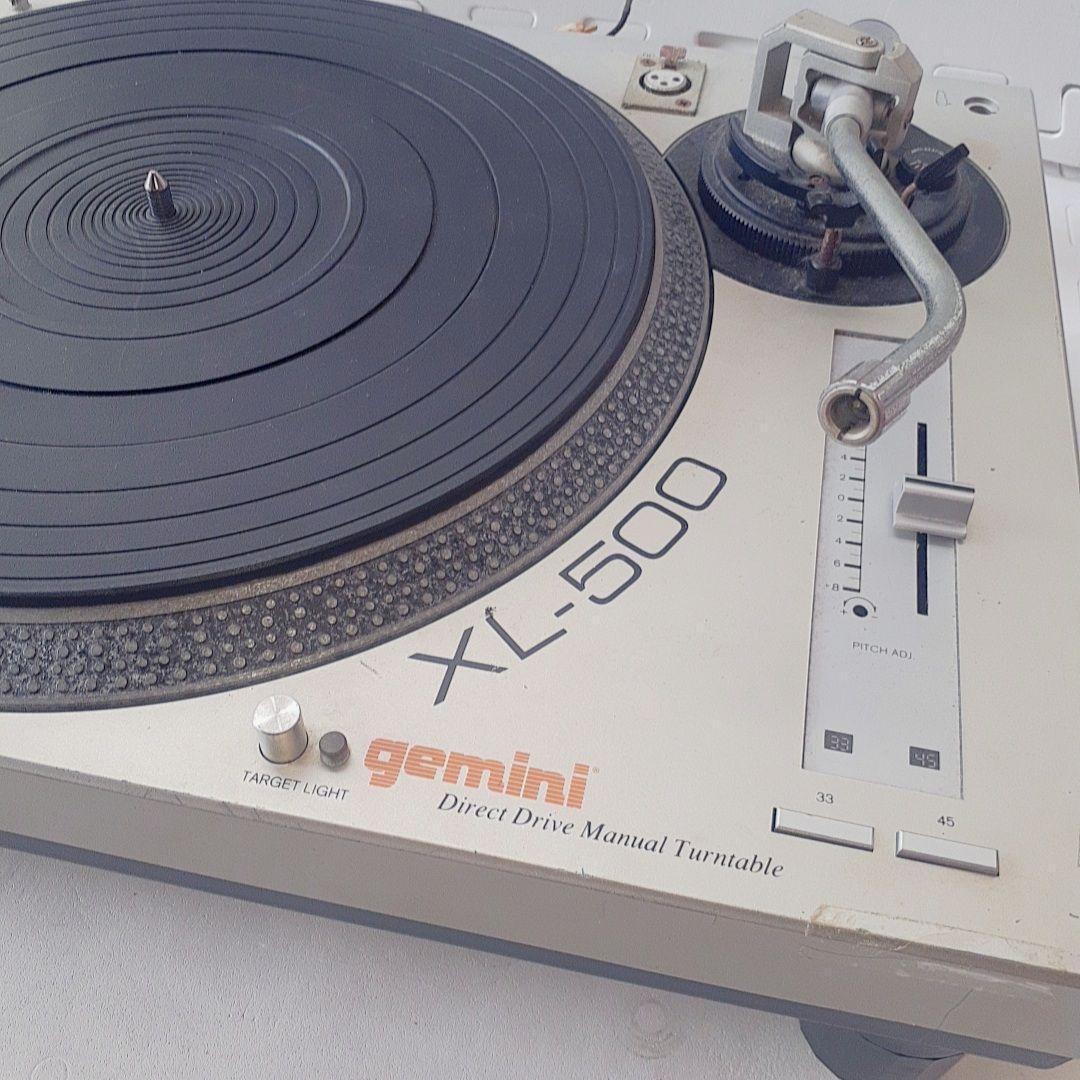 gemini XL-500 ダイレクトドライブターンテーブル - メルカリ