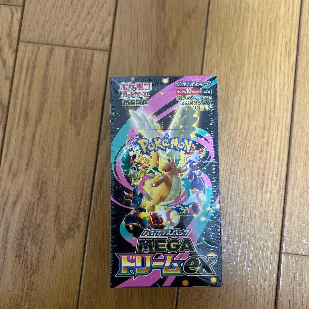 ポケモンカードゲーム MEGAドリームEX 未開封　シュリンク付き
