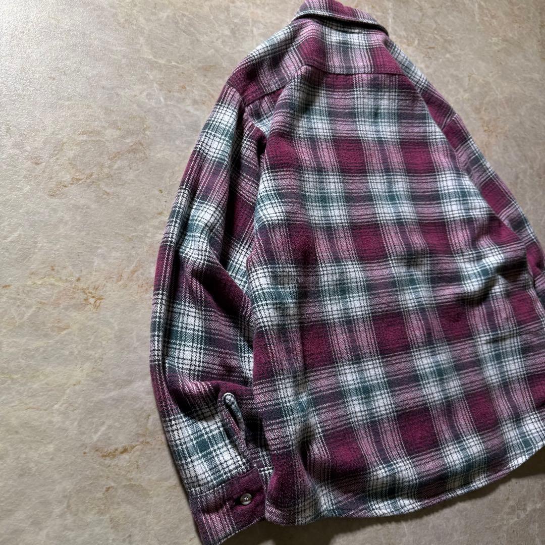 90s Levi's ALASKA SHIRTS古着ネルシャツUSA製レッド L - メルカリ