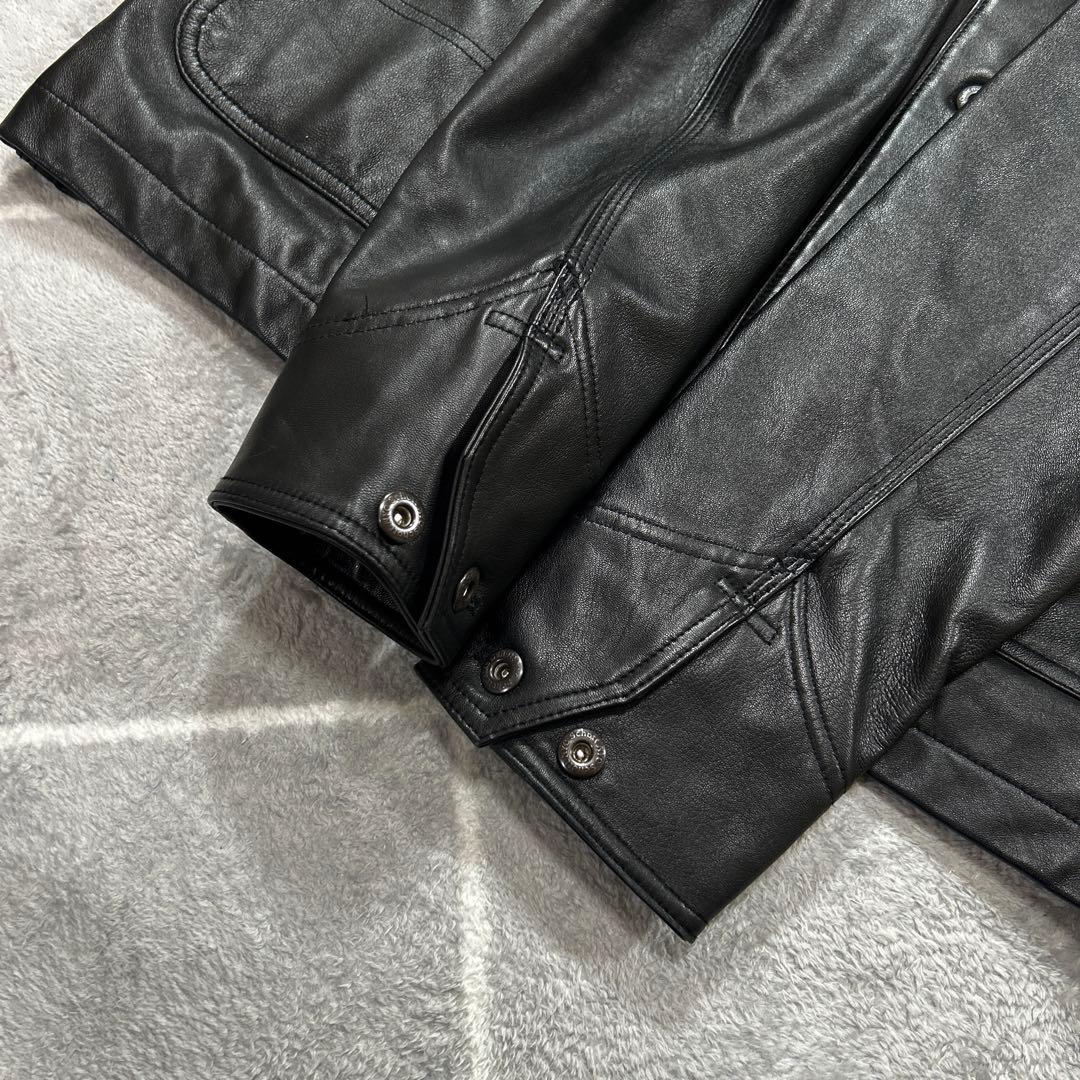 超極美品XL】最高傑作 上野商会 SCHOTT レザージャケット 羊革 ラム