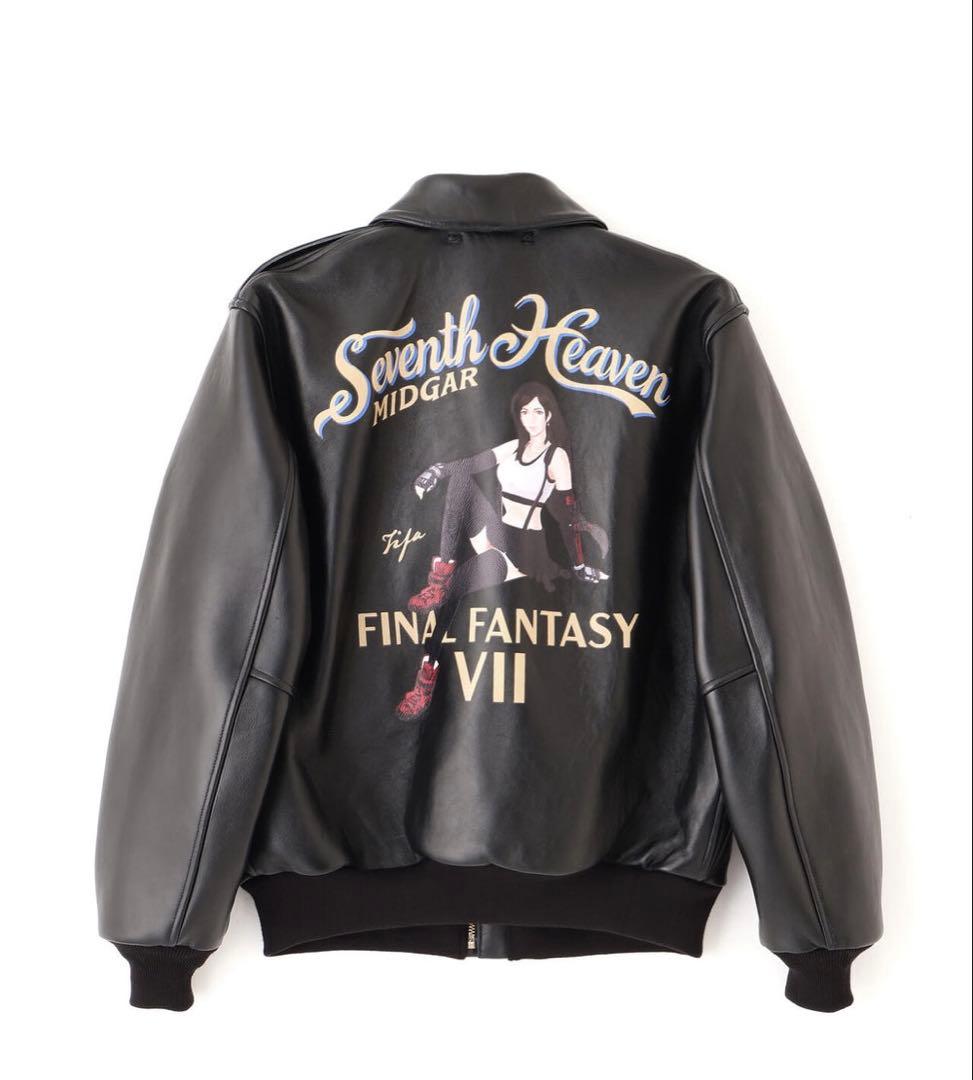 44 AVIREX FINAL FANTASY VII A-2 TIFA レザー - メルカリ