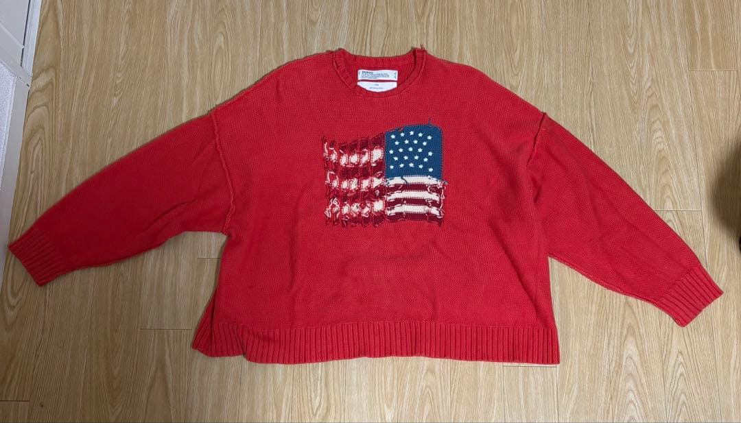 トップス DAIRIKU 19aw Inside Out America Knit