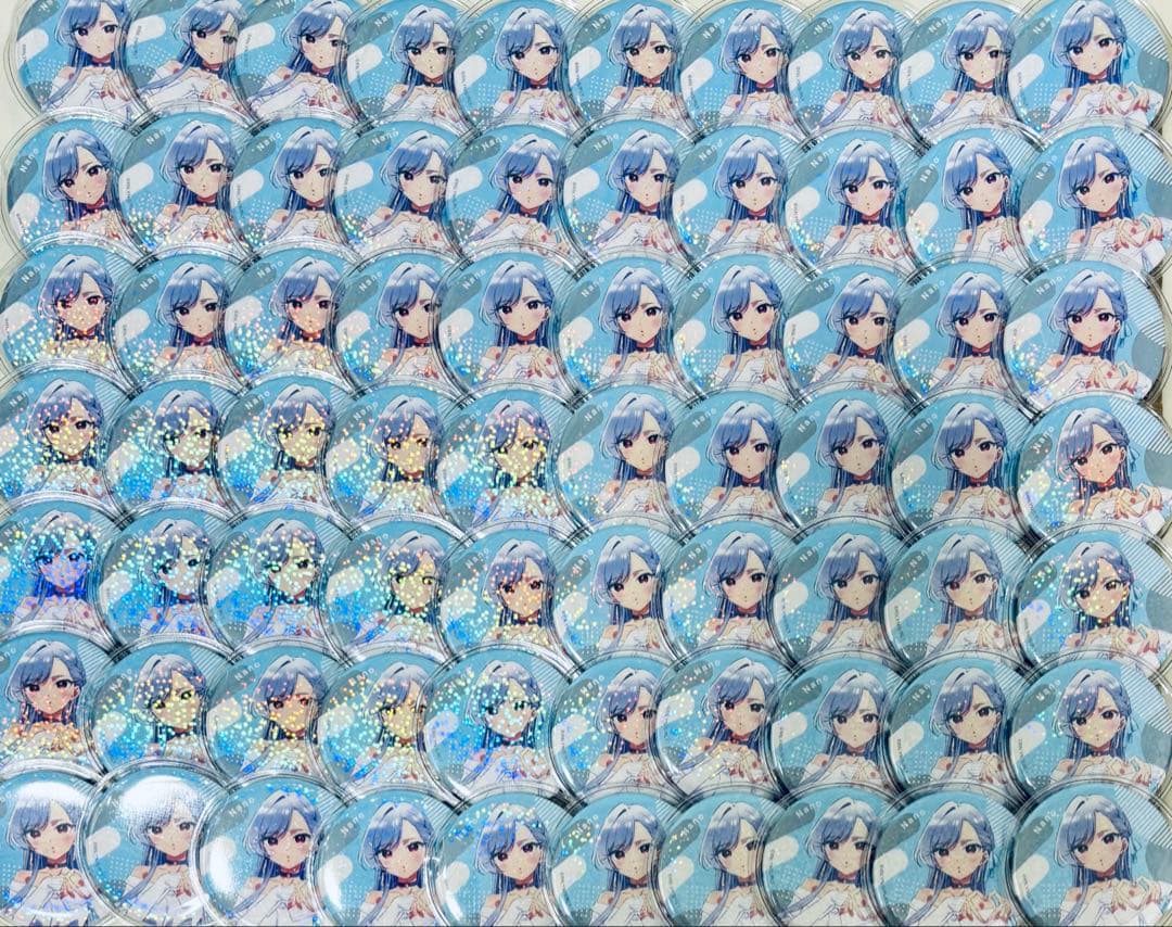 君のことが大大大大大好きな100人の彼女 100カノ 展 缶バッジ 栄逢凪乃 君のことが大大大大大好きな100人の彼女展 Love for Family | 東京