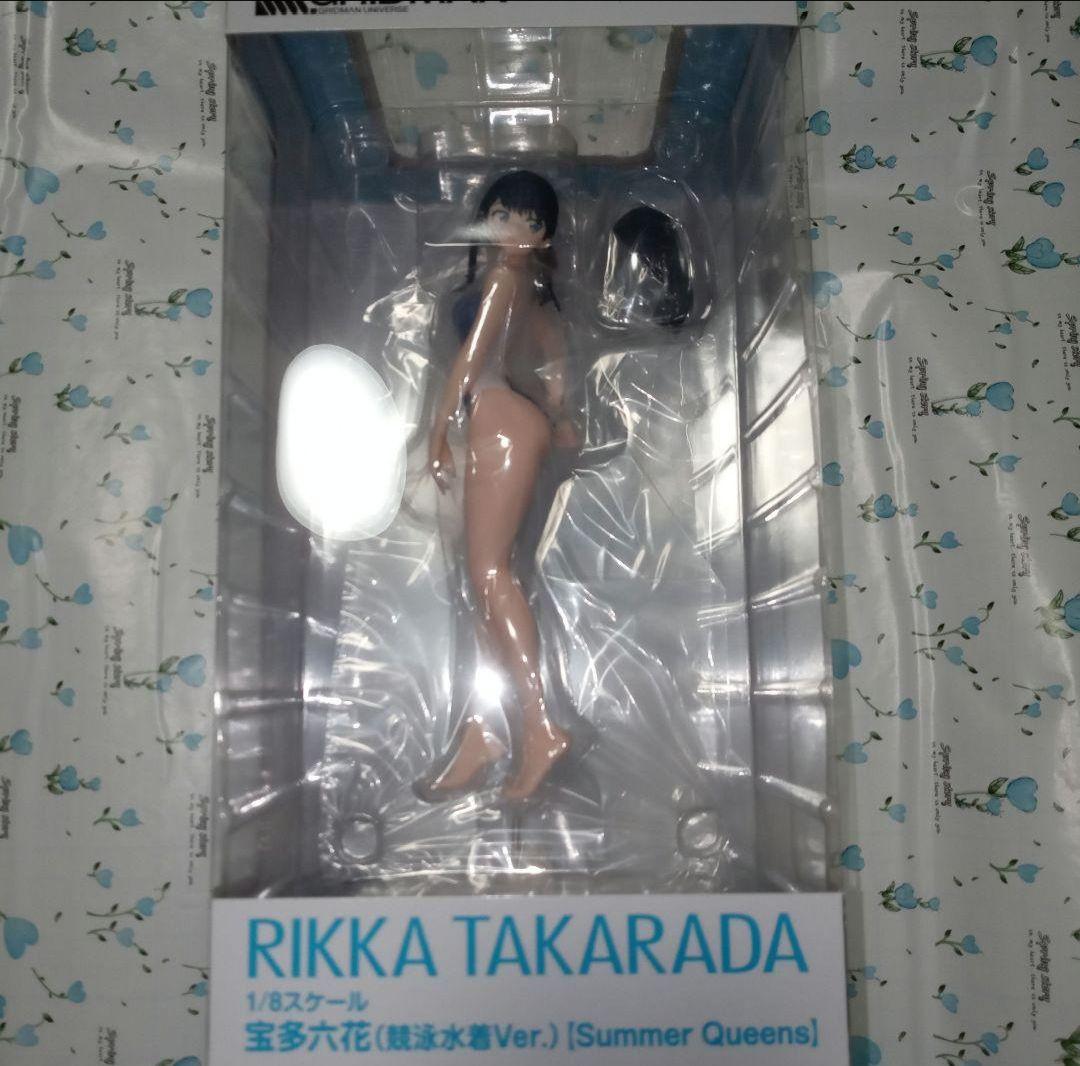 塗装済完成品仕様版 宝多六花 競泳水着ver. 1/8スケールフィギュア