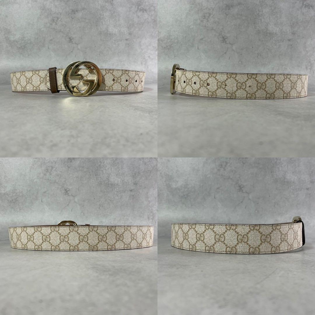 いぶき様専用✨ GUCCI ベルト GGスプリーム インターロッキング